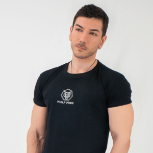 Wolf Black T-Shirt