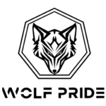 Wolf Pride Logo Black